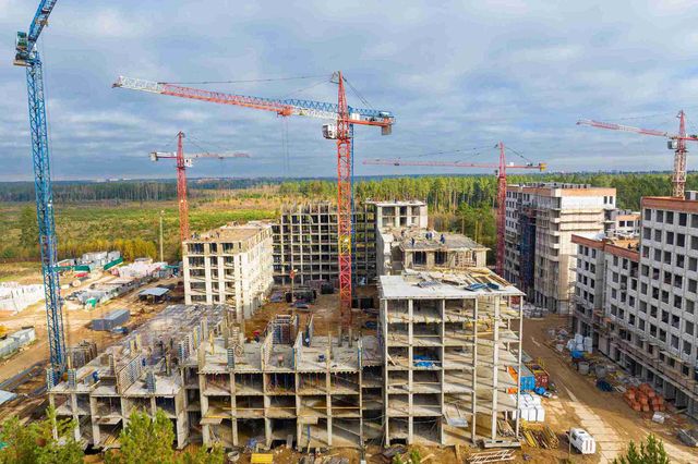 Фотоотчет со стройплощадки Никольского квартала Отрада - октябрь