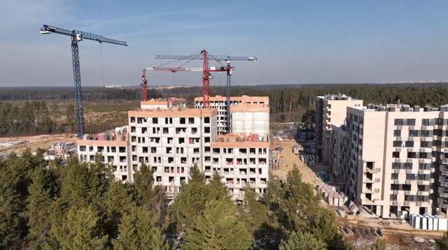 Февральский фотоотчет о строительстве Никольского квартала Отрада